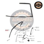 جلدة مجرى زجاج باب أمامي يسار 80331-5RB0A