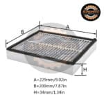 فلتر هواء مكينه انفنتي FX35+QX70 2008 - 2018-Q50 تيربو