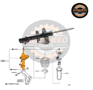 مساعد امامي يسار /يمين أكس تريل 2014-2022